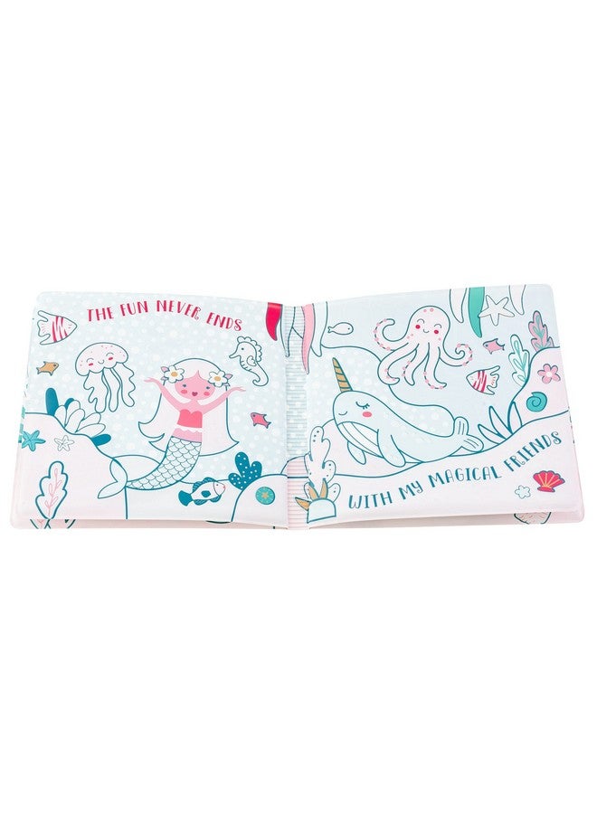 Stephen Joseph, Floating Color Changing Bathtime Book, Toddler Bath Toys, Mermaid - Image 3