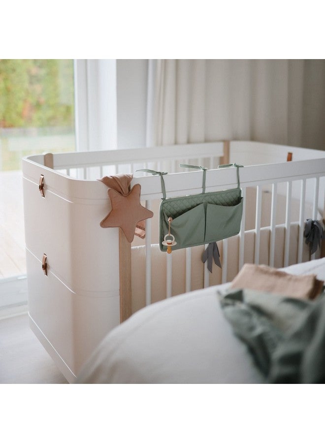 FRIGG Rope Natural Rubber Baby Pacifier | Made in Denmark | BPA-Free (Olive/Sage, 6-18 Months) - Image 4