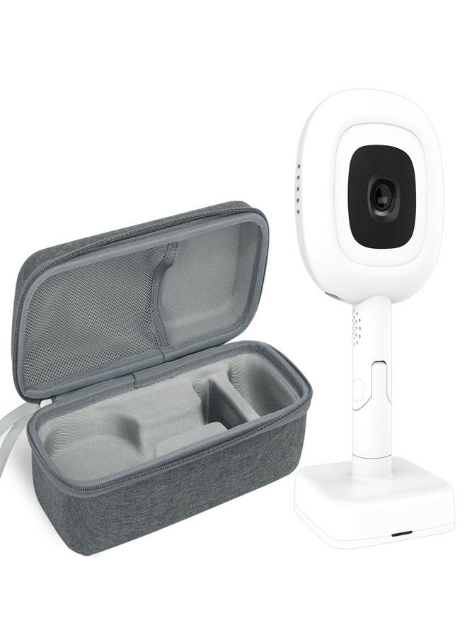 Derebir Travel Pack for Nanit Pro Baby Monitor, Travel Stand/Flex Stand for Nanit Pro & Protective Hard Shell Carrying Case, Portable and Easy Storage, 10FT USB C Charging Cable Power Adapter Included - Image 1