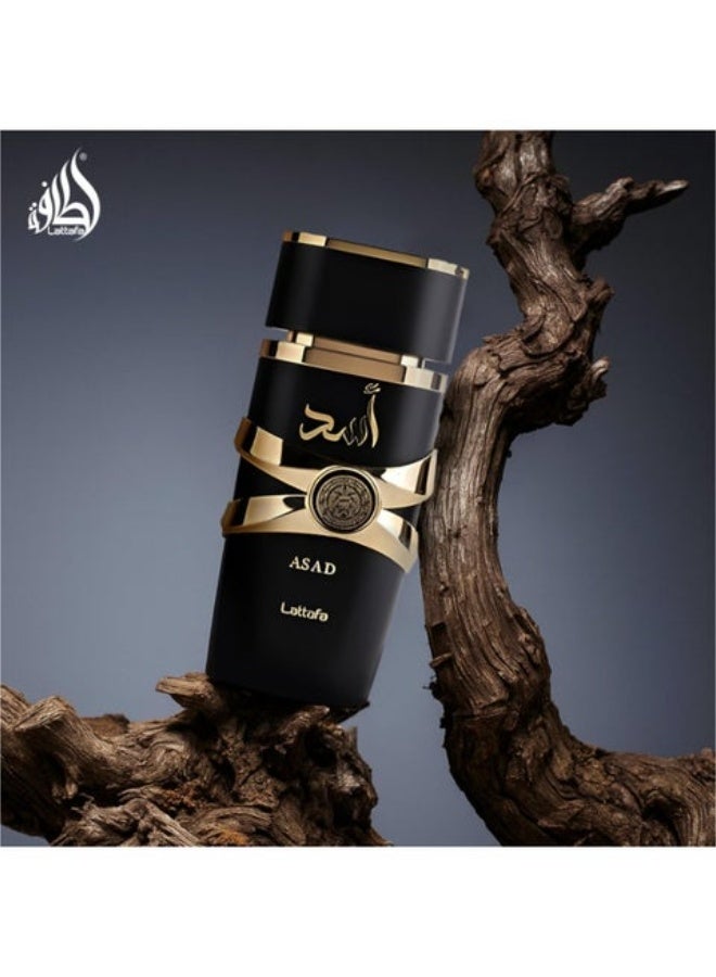 لطافة عطرلطافة أسد للرجال أو دو بارفان 100 مل - Image 2