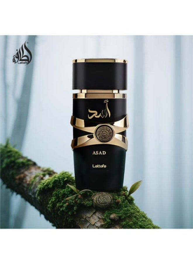 لطافة عطرلطافة أسد للرجال أو دو بارفان 100 مل - Image 4
