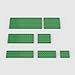 YUJHITP Classic Building Plate Assortment Pack 50pcs Green Bulk Plates With 7 Size Base Compatible With Lego Parts and Pieces Building Bricks for Most Brands Color Green - Image 2