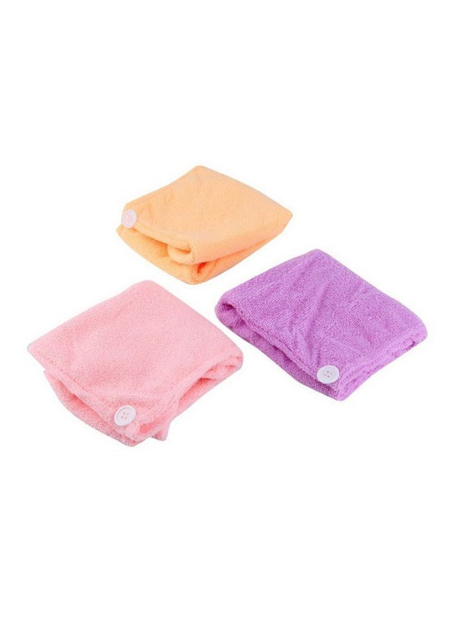 NIBEMINENT Hair Drying Towel Multicolour 60x20x3cm