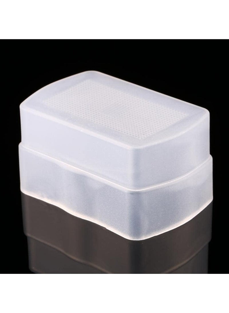 SOLDOUT Bounce Flash Diffuser Cap Compatible with Canon Speedlite 580EX 580EX II YONNUO YN560III YN560IV YN568 TT685 TT520II TT600 V850II V860 II  - Image 2