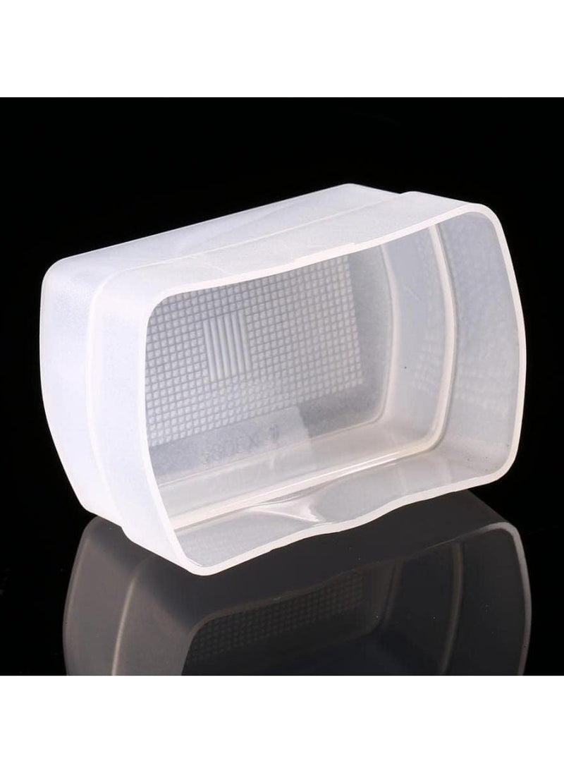 SOLDOUT Bounce Flash Diffuser Cap Compatible with Canon Speedlite 580EX 580EX II YONNUO YN560III YN560IV YN568 TT685 TT520II TT600 V850II V860 II  - Image 4