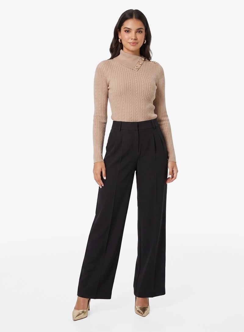 GUESS Prsicilla Long Sleeve Turle Neck Pullover Sweater - Image 2
