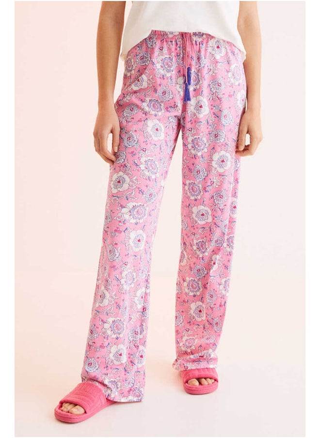 women'secret - Printed cotton pants - Image 1