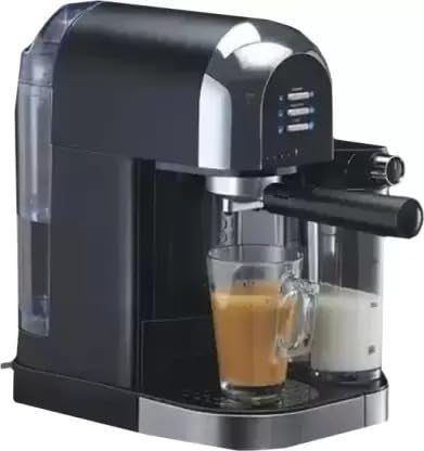 MORPHY RICHARDS Autopresso 3 in 1 1350 W Milk Frother and Coffee Maker Black - Image 3