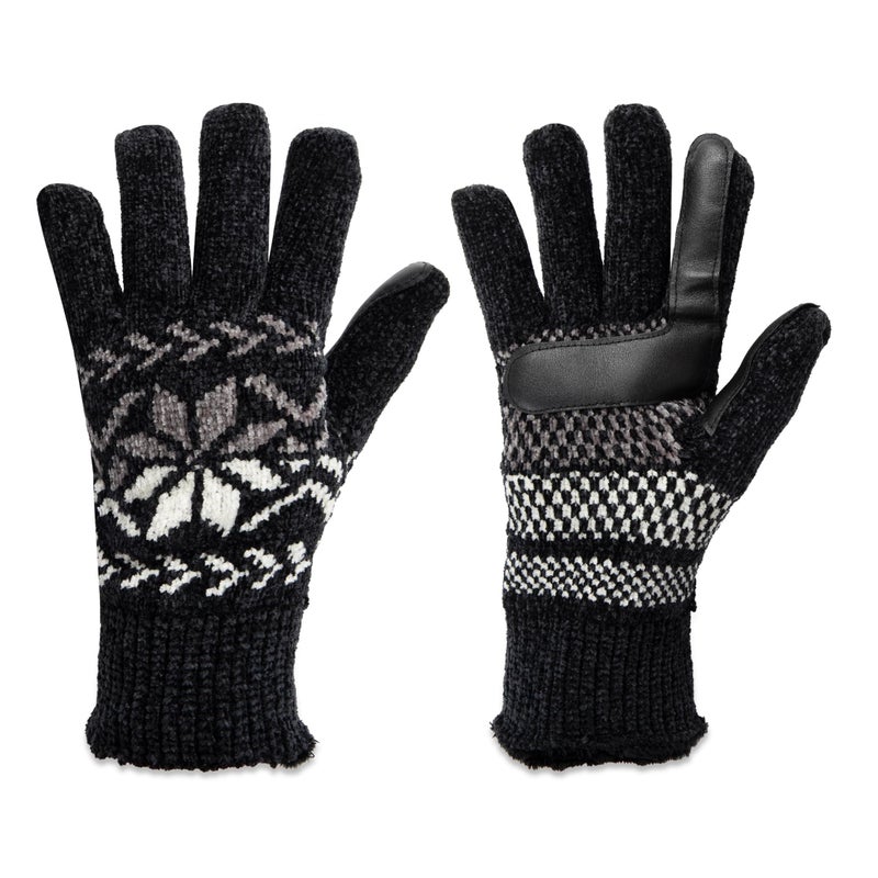 Isotoner Chenille Snowflake Glove w/smarTouch Technology (Ultraplush) - Image 5