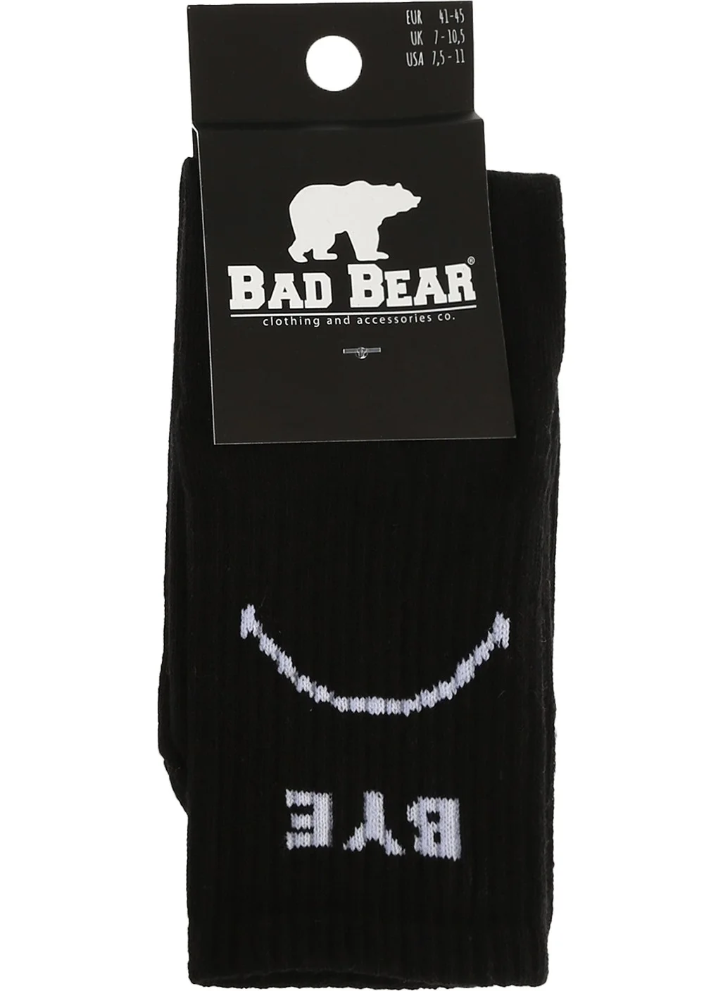 Bad Bear Sky Blue Men's Socks Cloud Tall