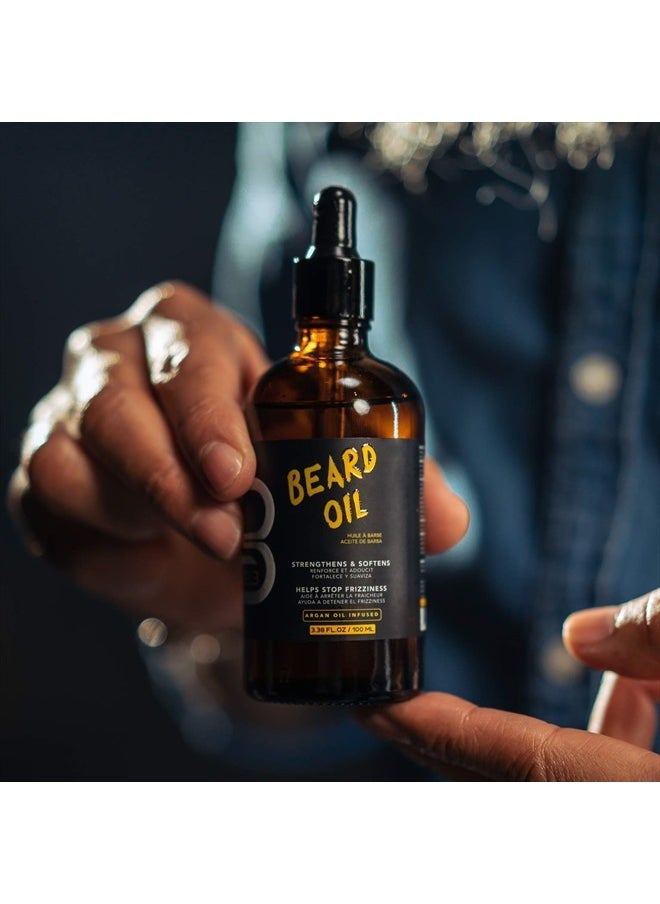 L3 Level 3 Beard Oil - Promotes Fast Beard Growth Soften and Restores Facial Hair - Level Three Scented Beard Oil for Men Growth (Single)