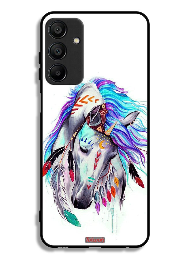 Tolwak Samsung Galaxy A15 5G Protective Case Cover Horse - Image 1