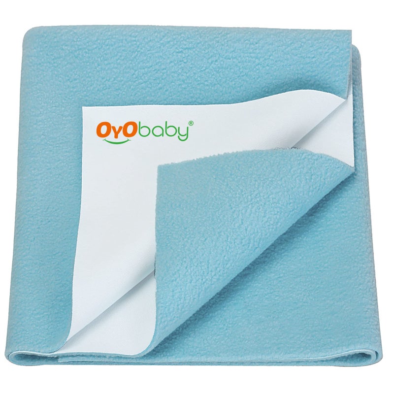 OYO BABY Polycotton New Born Combo (Large-(140Cm X 100Cm) Blue) - Image 1