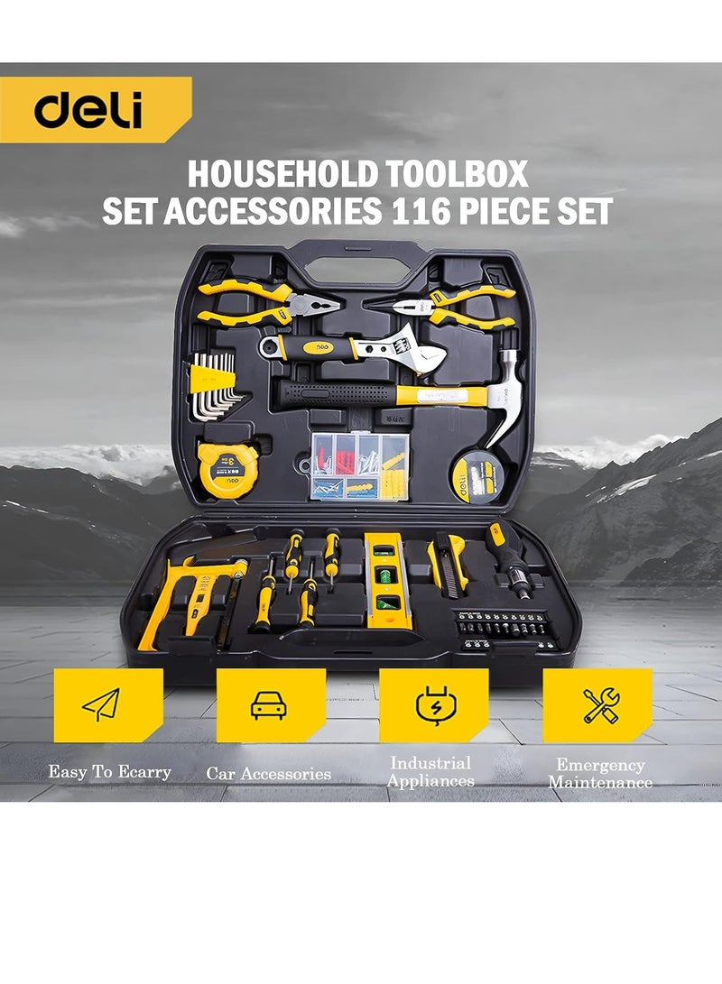 Deli 116 Pieces MultiPurpose Houseware Set - Image 2