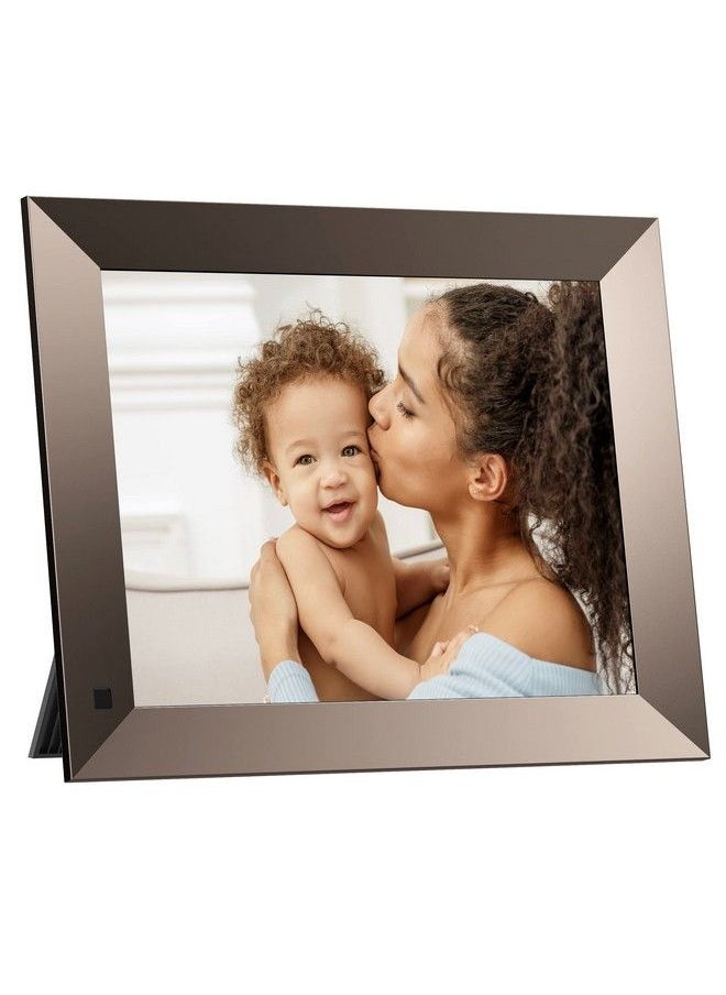 Dragon Touch 10 Inch Wifi Digital Picture Frameadjustable Magnetic Standips Touch Screen Hd Display16Gb Storagemotion Sensorautorotateshare Photos And Video Via App And Email(Classic 10 Elite)  - Image 1