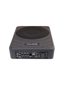 AMPLIFIED ACTIVE SUBWOOFER-ROYAL Normal Impedance:4 Frequency Range: 20Hz-500Hz Max Output Power: 800 Watts  with high power and low distortion Amplifier Active Subwoofer thin type aluminum box  - Image 1