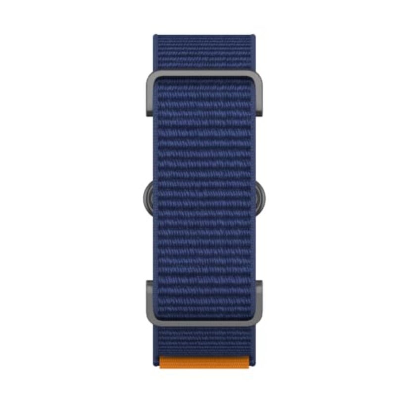 Strap Compatible with Google Fitbit Air, Flexible Nylon Braided Strap Replacement [Unisex] - DarkBlue - Image 4