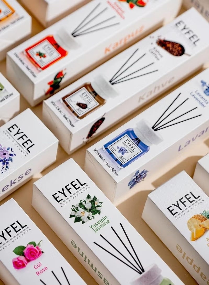 Lavender Reed Diffuser Set – 120ML Premium Long-Lasting Fragrance with Elegant Diffuser Sticks for Bathrooms, Living Spaces, Offices, Shops & Showrooms - Image 3