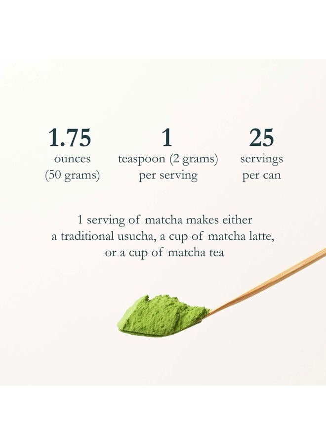 Naoki Matcha Organic Ceremonial First Spring Blend – Authentic Japanese First Harvest Ceremonial Grade Matcha Green Tea Powder from Kagoshima, Japan (50g / 1.75oz) - Image 2