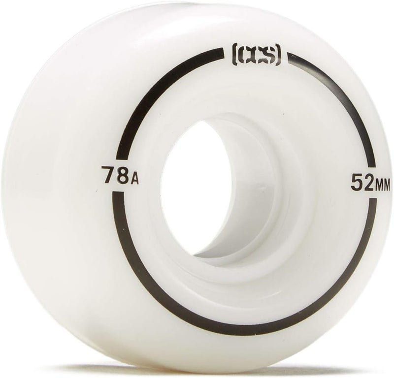 CCS [] Cruiser Skateboard Wheels | Professional Grade | Polyurethane | 78A Durometer | Sizes 52mm, 54mm, & 57mm | Set of 4 - Image 1