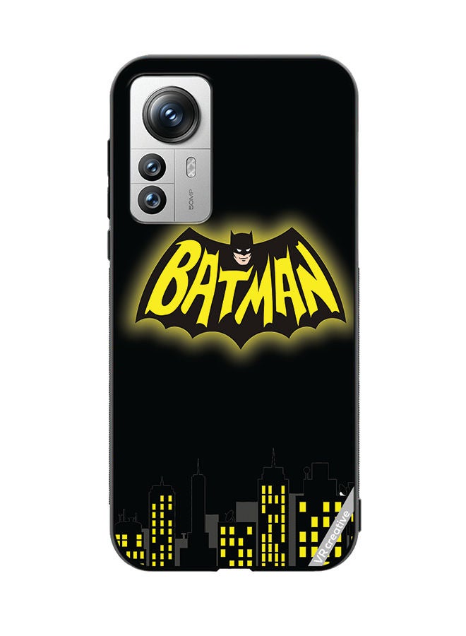 VR CREATIVE Protective Case Cover For Xiaomi 12 Pro Batman Design Multicolour - Image 1