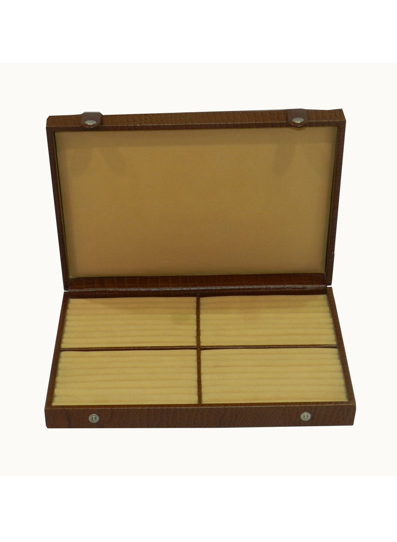 LAVERI LEATHER Laveri Ring Storage Display Box with Ring Holder Showcase for Store Display, Jewelry Show & Home ~ Jewelry Tray Organizer - Image 1