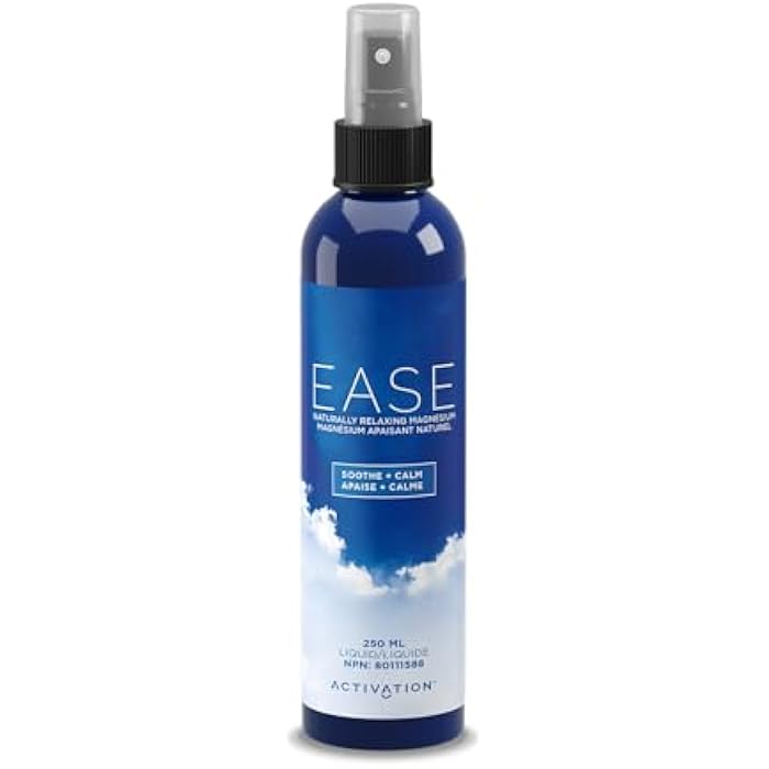 Activation Ease Magnesium Spray | 250 ml | Dead Sea Magnesium Chloride | Fast-Absorbing Topical Spray for Natural Balance and Relaxation - Image 1