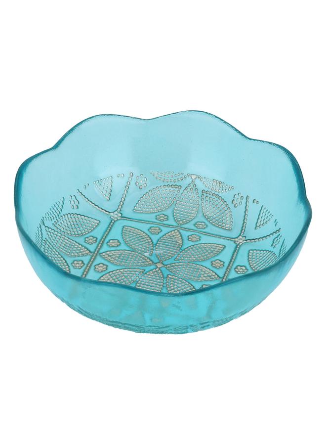 Alsaif Glass Serving Bowl 16 Cm Green - Image 2