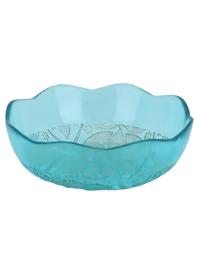 Alsaif Glass Serving Bowl 16 Cm Green - Image 1