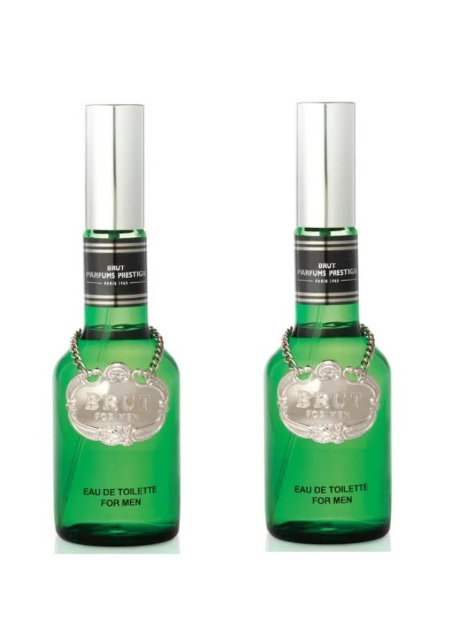 Brut Green Perfume, 100ml, 2 Pieces Brut Green Perfume, 100ml, 2 Pieces