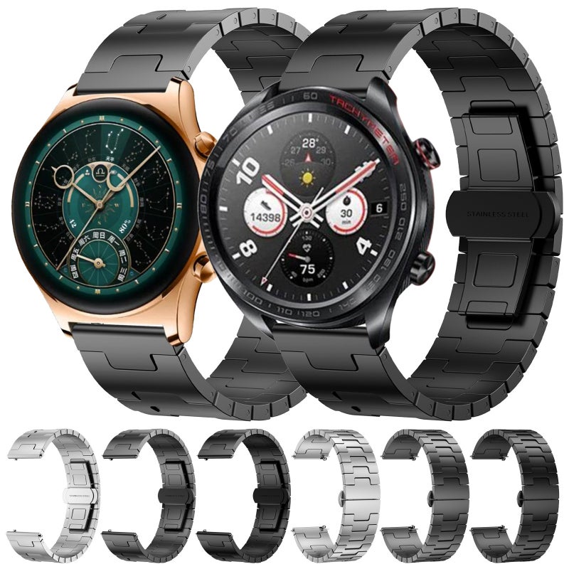 erorex For Honor Watch 4 Pro Titanium Alloy 22Mm Metal Watch Band(Titanium Color) - Image 4