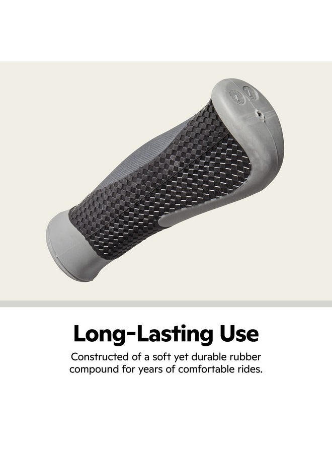 SCHWINN - Ergonomic Tri Layer Gel Comfort Bicycle Grip Black Small - Image 1