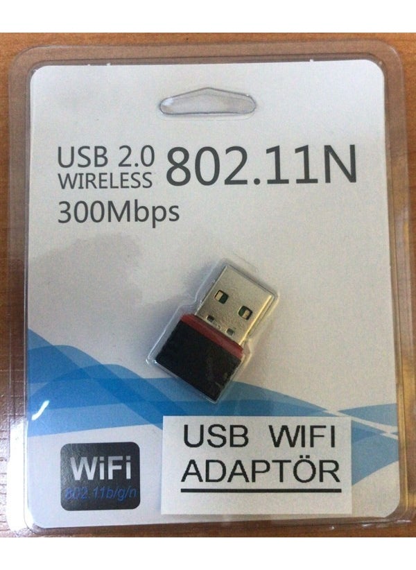 Bolsat - USB Wifi Adapter Plug and Play 300MBPS - Image 1