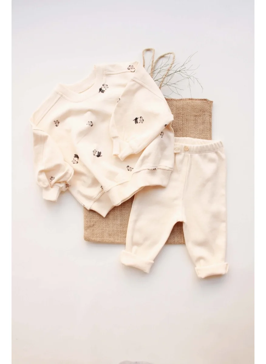 اوهلالا كوالا Penguin Baby Bottom Top Set