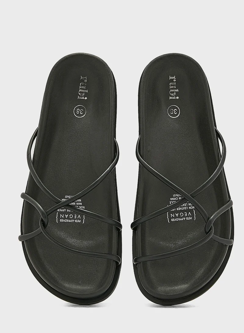 Rubi Pia Strappy Slides