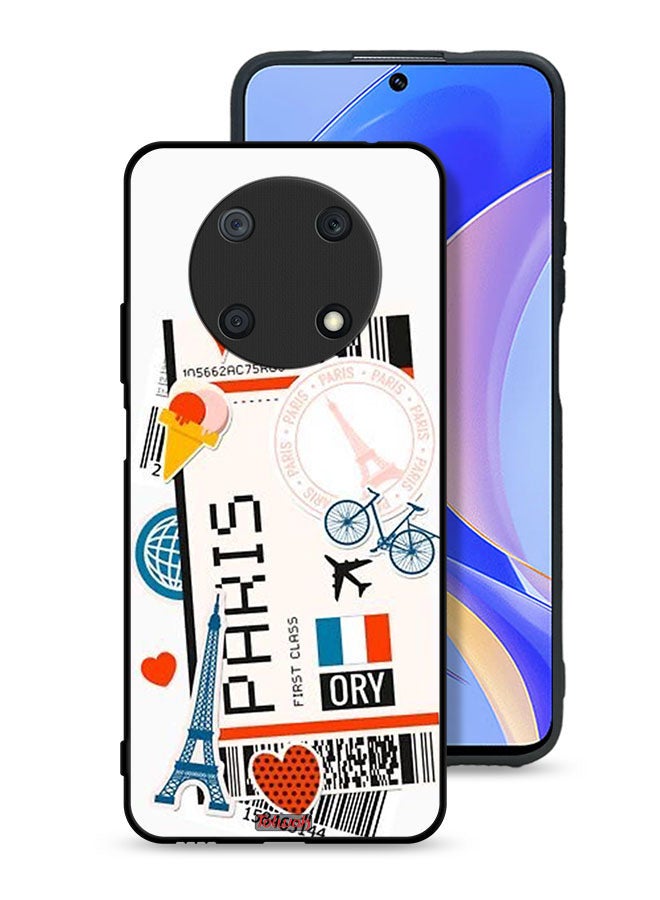 Tolwak Huawei nova Y90 Protective Case Cover Paris Sticker - Image 1