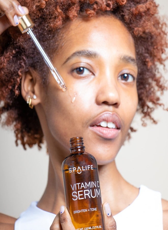 SpaLife Spa Life Face Serum: Revitalizing and Tone Vitamin C Serum 110 ML (3.7 oz) - Image 3