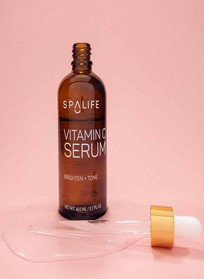 SpaLife Spa Life Face Serum: Revitalizing and Tone Vitamin C Serum 110 ML (3.7 oz) - Image 2