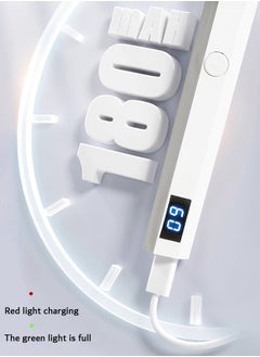 Urit Handheld UV Nail Lamp, Mini Nail Cure Light, Fast Curing with LED Display (White)  - Image 5