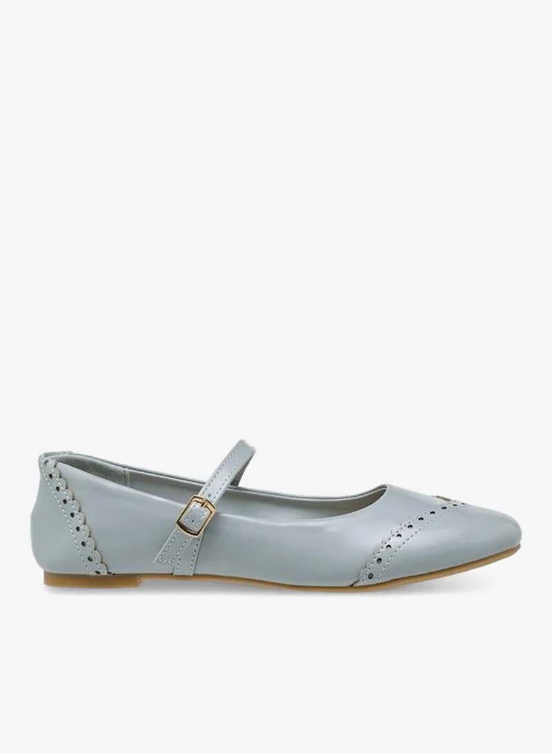 Flora Bella By Shoexpress Flora Bella Women Buckle Closure Ballerina Shoes