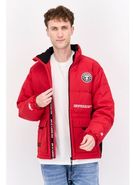 Men Brand Logo Bomber Jacket, Red - pzsku/ZE8E318DF0DF397B5D7D1Z/45/_/1737642082/ef1a8174-e47e-4170-aa88-dbd3fa3e84fc