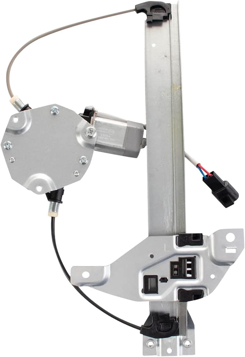 TRQ Rear Left Power Window Regulator & Motor Assembly Drivers Side Compatible with 2006-2013 Chevrolet Impala 2014-2016 Impala Limited - Image 1