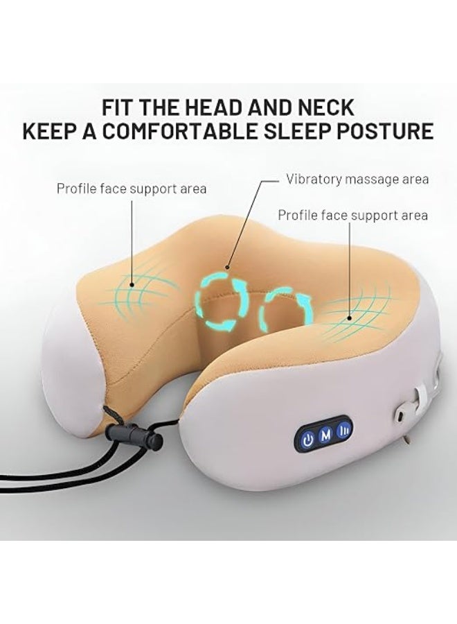 Heating Massage Pillow with Smart Modes, Wireless Neck and Back Massager, Portable Relaxation Cushion for Home, Office and Travel - Image 3