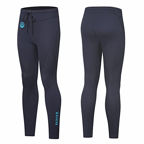 ZCCO Women's Wetsuit Pants, 1.5mm Neoprene Long Pants for Surfing Kayaking Swimming Diving Canoeing (WM-KZ-L) - Image 3