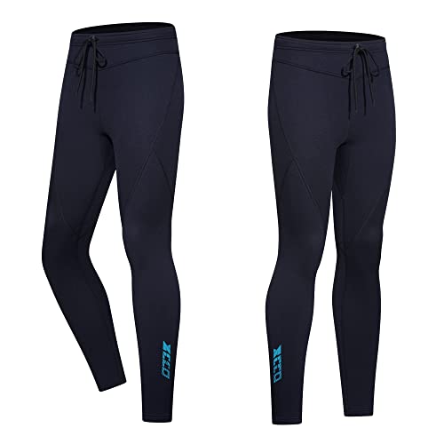 ZCCO Women's Wetsuit Pants, 1.5mm Neoprene Long Pants for Surfing Kayaking Swimming Diving Canoeing (WM-KZ-L) - Image 1
