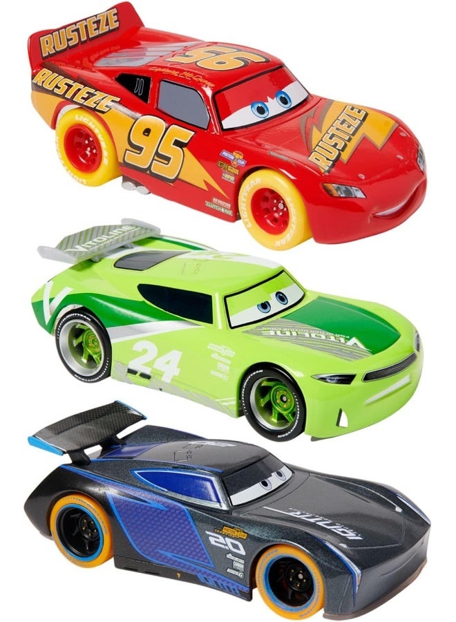 Cars Light-Up Pullback Die Cast Set