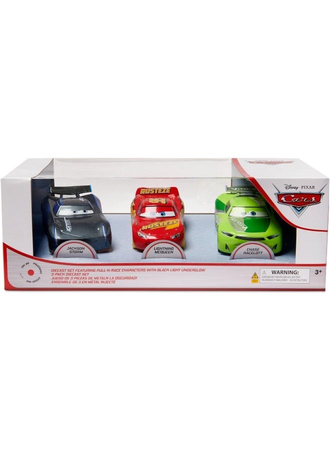 Cars Light-Up Pullback Die Cast Set