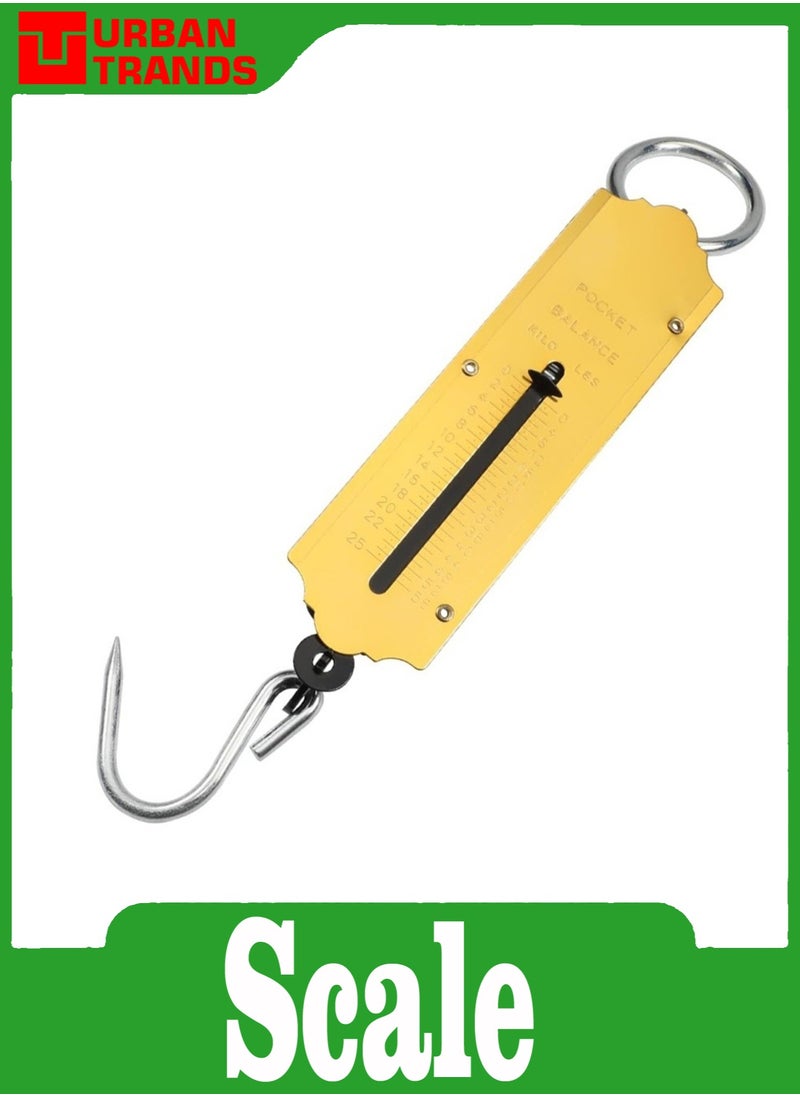 Kana Postal Scales, Spring Balance Hanging Hook Handheld, Kilo & LBS  - Image 1
