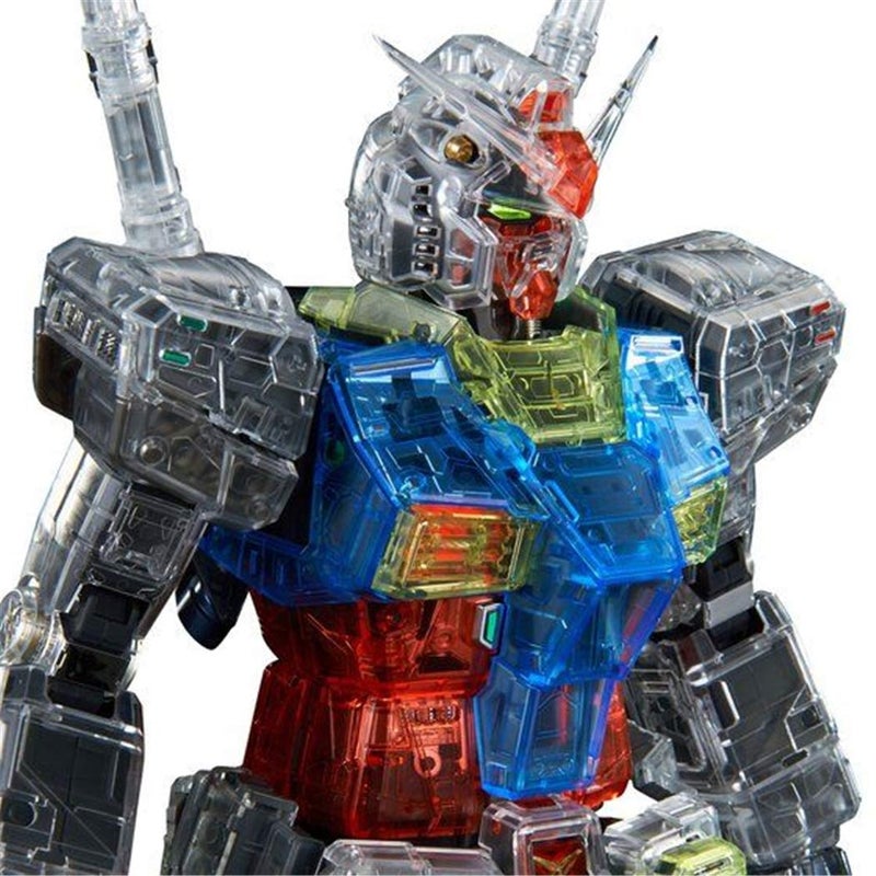BANDAI SPIRITS مجموعة قطع الجسم الشفافة 1/60 PG Unleashed من Bandai Spirits لـ RX-78-2 غاندام، غير متضمن جسم MS - Image 1