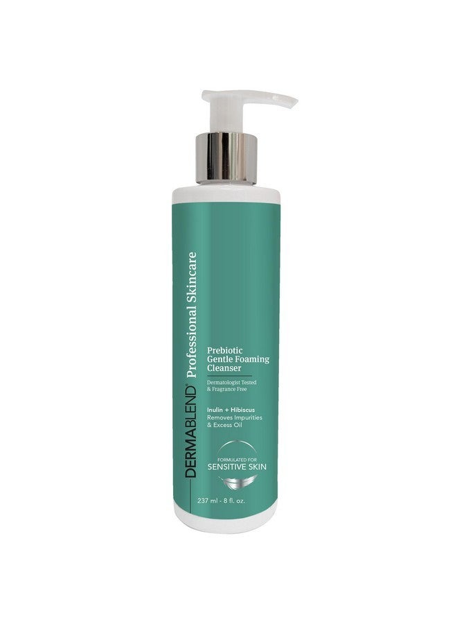 Dermablend Prebiotic Gentle Foaming Cleanser - 8 fl oz, Light Foam Cleanser Removes Makeup & Impurities, Prebiotic Inulin, Probiotics, & Hyaluronic Acid, Ideal for Sensitive Skin, Fragrance-Free - Image 1